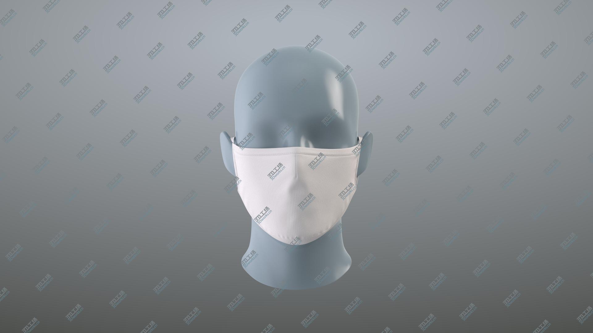 images/goods_img/20210313/3D Protective Mask White PBR model/4.jpg
